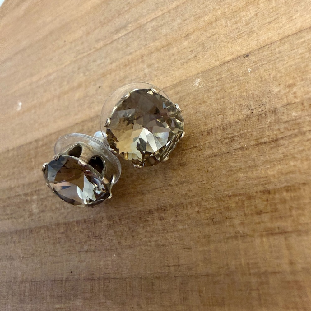 Noon Swarovski Stud Earring - LARGE - Picture 5 of 6